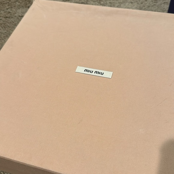 Miu Miu Red and Blue Platform Shoes - Picture 7 of 7